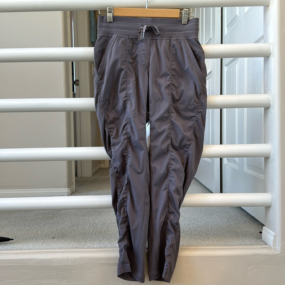 lululemon athletica Women's Gray Street to Studio Ruched Jogger Pants